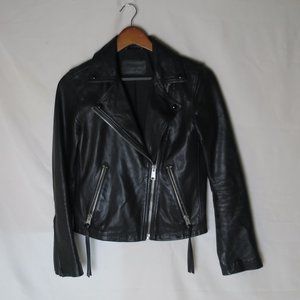 ALL SAINTS  Leather Biker Jacket
